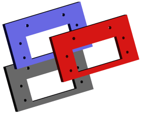 R/C Servo Mounting Brackets (pair)