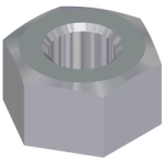 Steel Hex Nuts (25 pack)